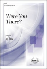 Were You There? SSATB choral sheet music cover